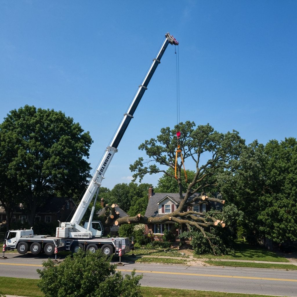 Crane & Complex Tree Removal